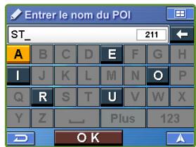 ALPINE BLACKBIRD - Rechercher une destination par nom de POI - 2