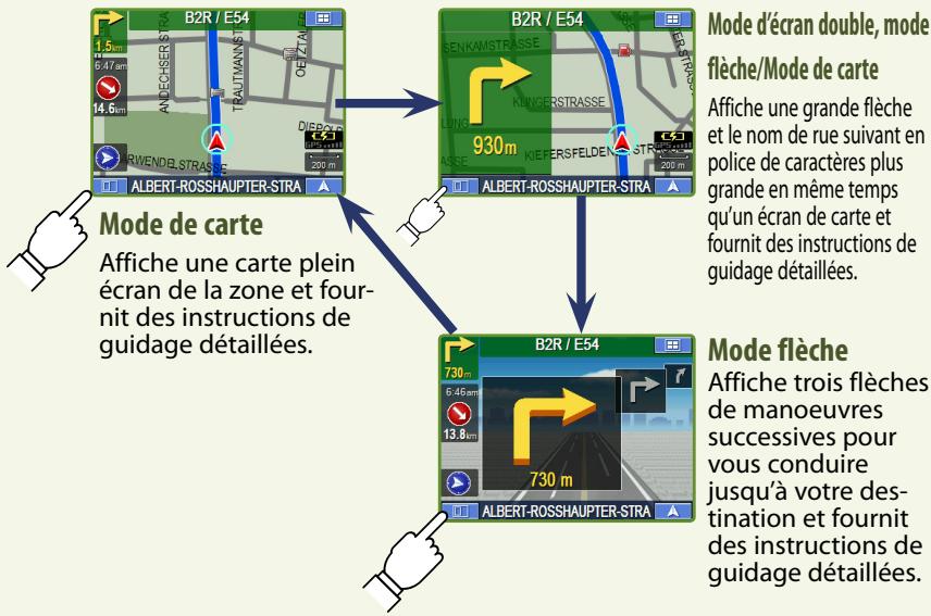 ALPINE BLACKBIRD - Modifier l'affichage de la carte - 1