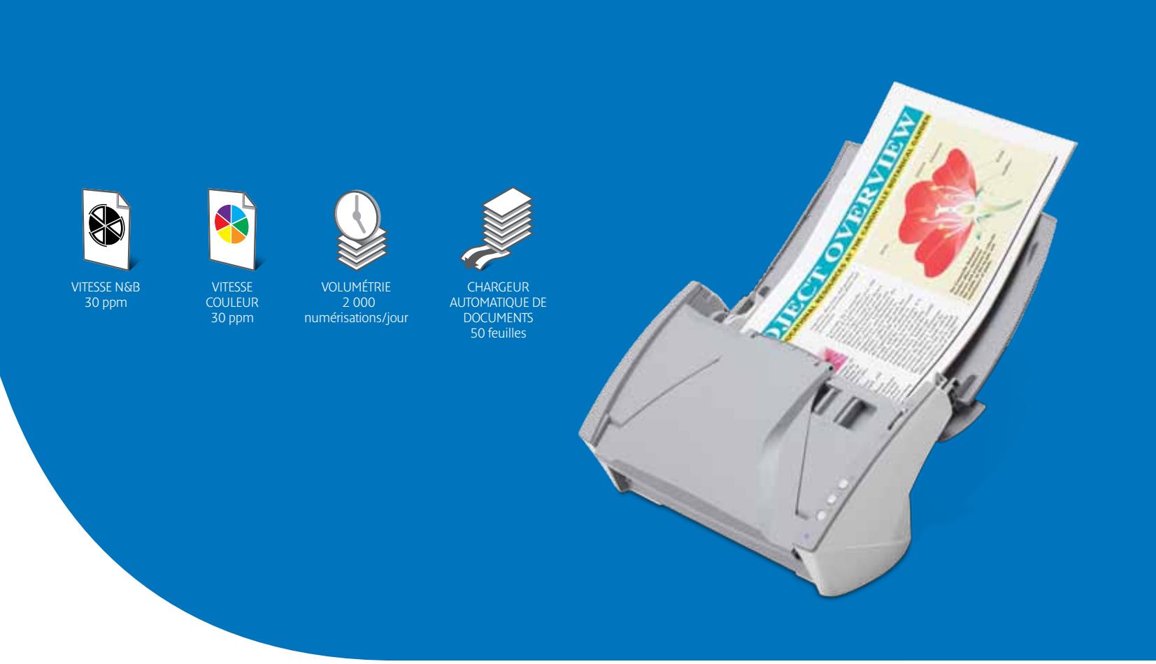 CANON DR-C130 - Gestion fiable du papier - 1