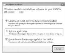 CANON IMAGEFORMULA DR-C130 DOCUMENT SCANNER - CAUTION - 1