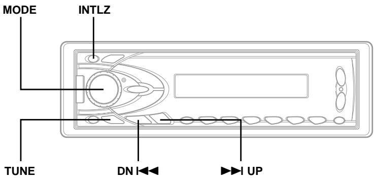 ALPINE CDA-7865R - Fonctionnement de base - 1