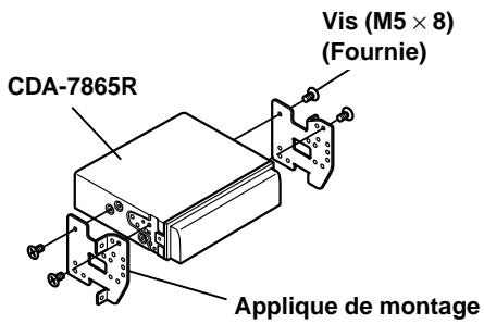 ALPINE CDA-7865R - Dépose - 2