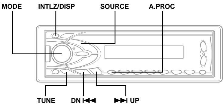 ALPINE CDA-7865R - Fontionnement de base - 1