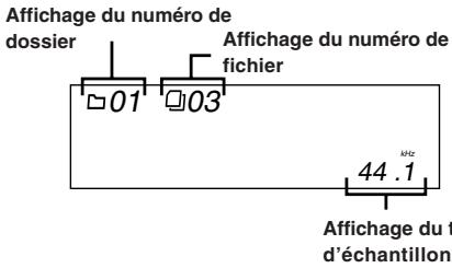 ALPINE CDA-9853R - Affichage pendant la lecture de mp3/wma - 4