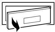 ALPINE CDA-9855R - Retrait - 1