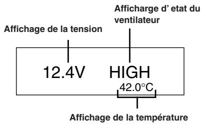 ALPINE CDA-9855R - Appuyez sur TITLE en mode Radio ou CD pour basculer vers l'affichage des informations relatives à l'amplificateur externe. - 2
