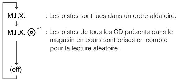 ALPINE CDA-9885R - Appuyez sur 5  en mode de lecture ou de pause. - 1