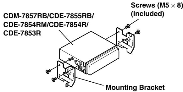 ALPINE CDE-7854RM - Removal - 2