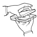 ALPINE CDE-7854RM - Correct Handling - 1