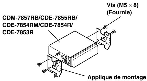 ALPINE CDE-7854RM - Dépose - 2