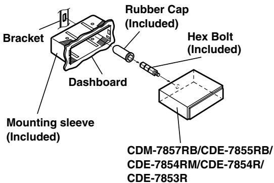 ALPINE CDE-7854RM - IMPORTANT - 1