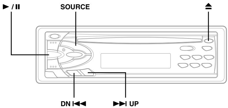 ALPINE CDE-7854RM - Fonctionnemt du lecteur CD - 1