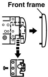 ALPINE CDE-7854RM - Removal - 1