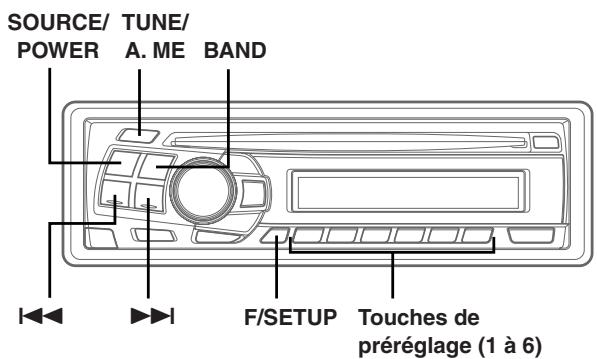 ALPINE CDE-9821RM - Changement de la manière d'afficher le niveau des sons (CDM-9823RR/CDM-9823R/CDE-9822RB/CDE-9821RM/CDE-9821R seulement) - 2