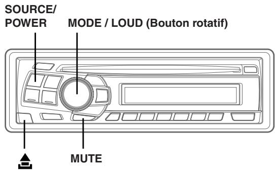 ALPINE CDE-9821RM - Fonctionnement de base - 1