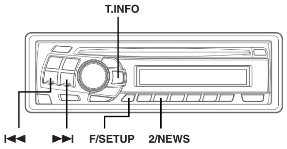 ALPINE CDE-9821RM - Fonctionnement RDS - 1