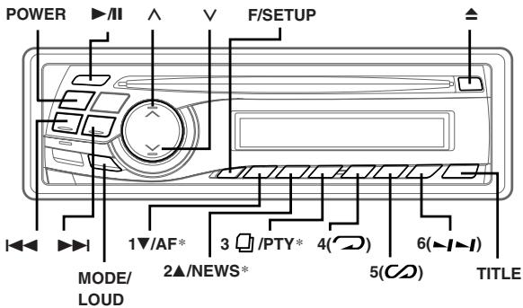 ALPINE CDE-9845RB - CD/MP3/WMA - 2