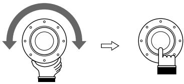 ALPINE CVA-1000R - Sélection d'un mode surround préréglé en usine avec les touches de fonction (F1-F6) - 2