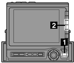ALPINE CVA-1000R - Sélection d'un disque avec les touches de fonction (F1 à F6) - 3