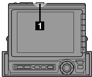 ALPINE CVA-1000R - Ouverture du moniteur - 2
