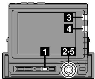 ALPINE CVA-1000R - Mise en et hors circuit du processeur externe - 4