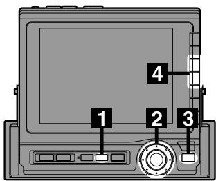 ALPINE CVA-1000R - Sélection d'un mode surround préréglé en usine avec les touches de fonction (F1-F6) - 5