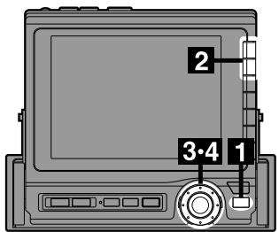 ALPINE CVA-1000R - Sélection d'un mode surround préréglé en usine avec les touches de fonction (F1-F6) - 11