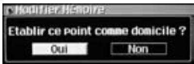 ALPINE INA-N033R-SPACE-SOFTWARE - Enregistrement de votre domicile - 3