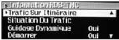 ALPINE INA-N333R-SPACE-SOFTWARE - Affichage des informations routières sur l'itinéraire - 2
