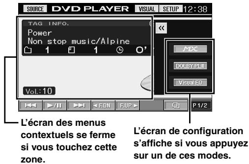 ALPINE IVA-D310R - Appuyez sur le menu de configuration de votrechoix. - 1
