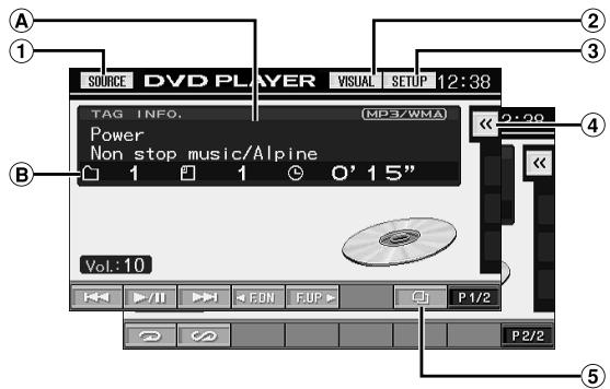 ALPINE IVA-D310R - CD/MP3/WMA - 1