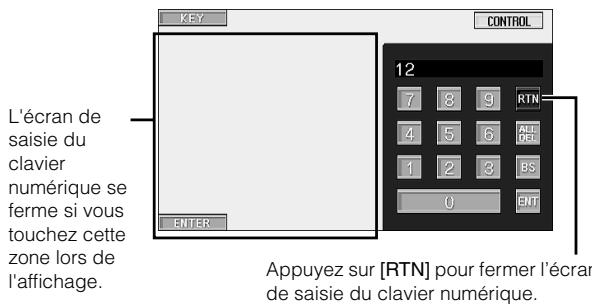 ALPINE IVA-D310R - Opérations de saisie avec le clavier numérique (DVD) - 2