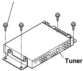 ALPINE IVX-M706R - Fixation avec les vis - 2