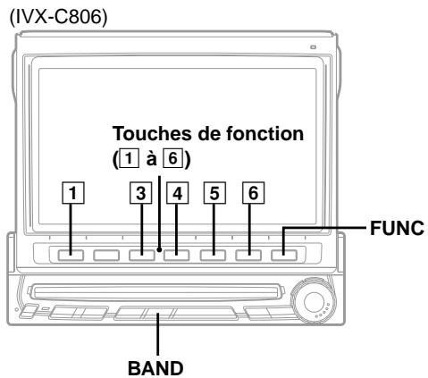 ALPINE IVX-M706R - Fonctionnement de la radio - 1