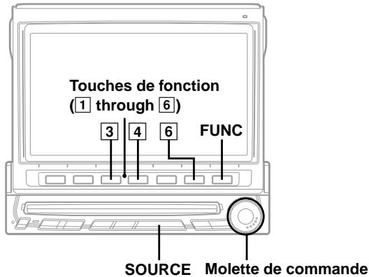 ALPINE IVX-M706R - Fonctionnement du processeur audio (en option) - 1