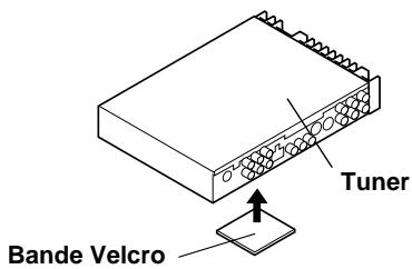 ALPINE IVX-M706R - Fixation avec les bandes Velcro - 1