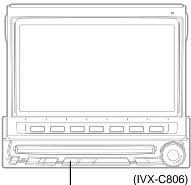 ALPINE IVX-M706R - Sélection d'une courbe caractéristique sur la liste du processeur audio - 1