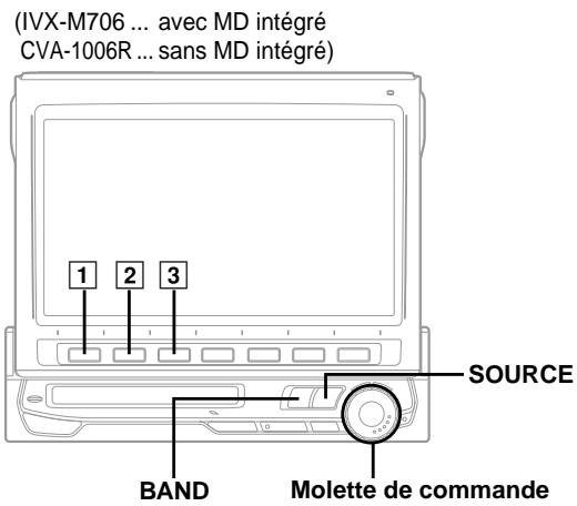 ALPINE IVX-M706R - Fonctionnement de la radio - 2
