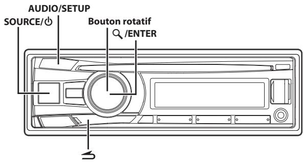 ALPINE CDE-181R, CDE-181RR, CDE-181RM - Menu SETUP - 1