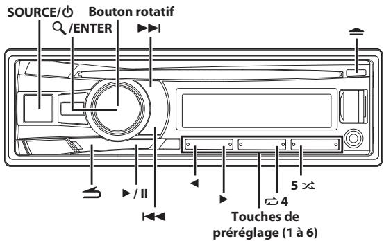 ALPINE CDE-181R, CDE-181RR, CDE-181RM - CD/MP3/WMA/AAC (modèles CDE-182R/CDE-181 et CDE-180 uniquely) - 1