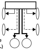 ALPINE CDA-9853 - The position of the X-Over switch : F/R/Sub-W - 1