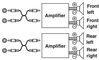 ALPINE CDA-9853 - POWER-IC ON (Initial setting) / POWER-IC OFF - 1