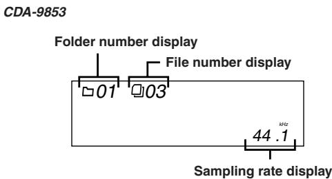 ALPINE CDA-9853 - MP3/WMA Play Display - 4