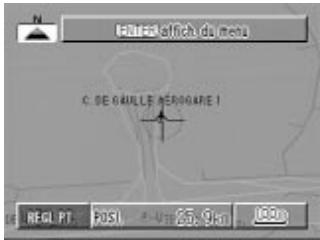 ALPINE HVS-HF0X - L'écran de recherche d'itinéraire apparait. - 2
