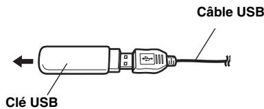 ALPINE IDA-X305 - Pour débrancher la clé USB - 1