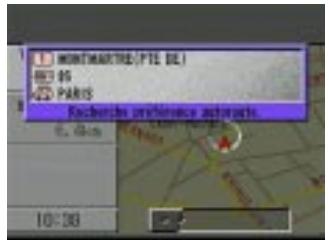 ALPINE SMART MAP PRO - A) Pour entrer le numéro d'adresse pour recherche la destination selon l'adresse (nom de la ville/rue) (Mode élémentaire) - 5