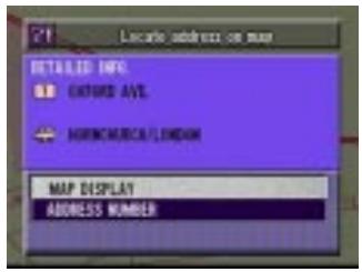 ALPINE SMART MAP PRO - B) How to input the address number in the searching for point of interest from address procedure (Expert mode) - 2