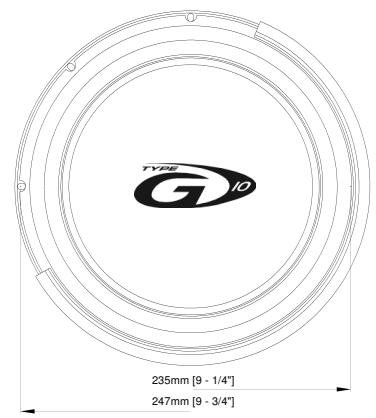 ALPINE SWG-844 - ALPINE SWG-844 20 cm Subwoofer - 3