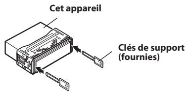 ALPINE CDE-170R, CDE-170RR - Retrait - 1