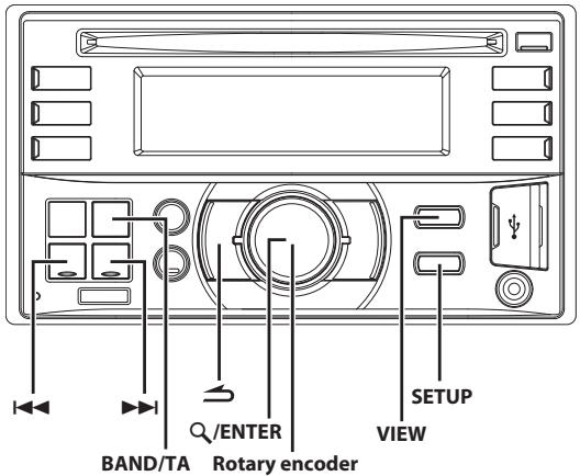 ALPINE CDE-W233R, CDE-W235BT - RDS - 2